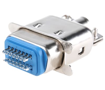 Product image for 14W CENTRONICS PLUG WITH METAL BACKSHELL