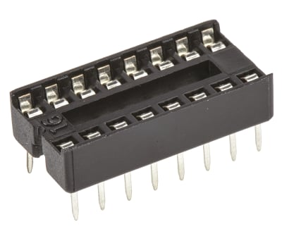 Product image for 16W IC SOCKET STAMPED CONTACTS