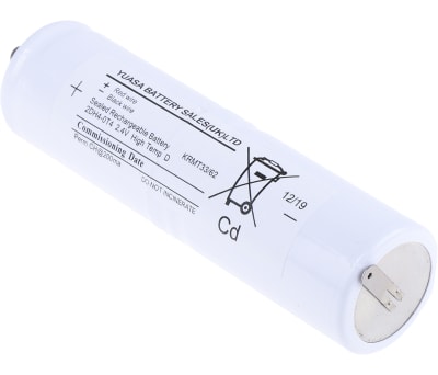 Product image for 2.4V NICD HIGH TEMP 2X4AH STICK W/TAGS