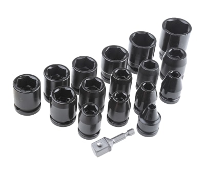 Product image for 17pc Impact Socket Set