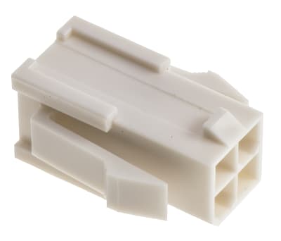 Product image for 4.20mm,housing,MiniFit,plug,DR,4w