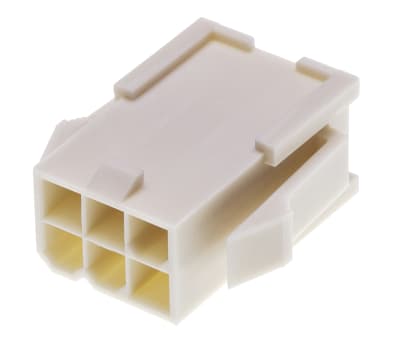 Product image for 4.20mm,housing,MiniFit,plug,DR,6w