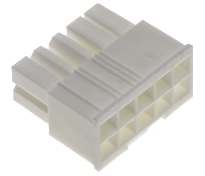 Product image for 10 way receptacle,Mini-Fit Jr,dual row