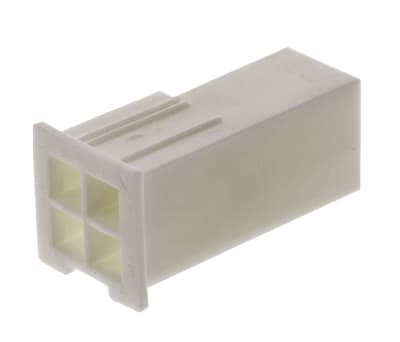 Product image for 4.20mm,housing,MiniFit,plug,nylon,DR,4w