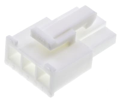 Product image for 3 way receptacle,Mini-Fit Jr,single row