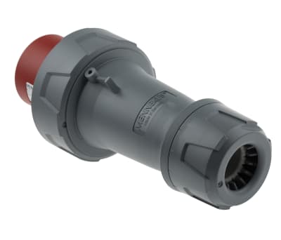 Product image for PLUG RED 3PN+E IP67 63A 400V