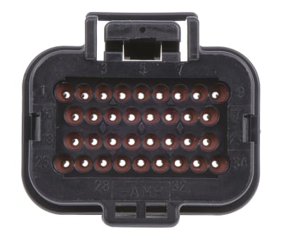 Product image for Superseal 1.0 34 way plug housing, 4 row