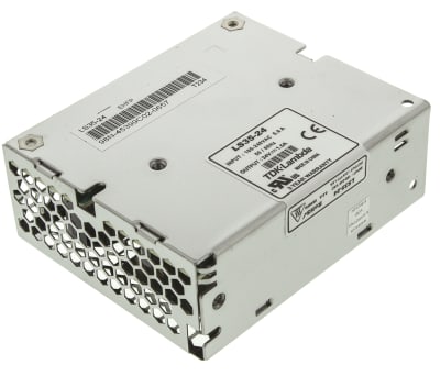 Product image for Power Supply,Enclosed,SMPS,24V,1.5A,36W