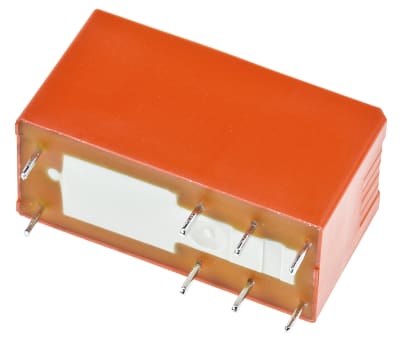 Product image for PCB Relay DPDT 8A 48Vdc AgNi