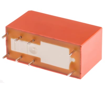 Product image for PCB Relay DPDT 8A 24Vac AgNi