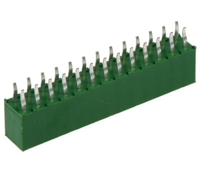 Product image for 2.54mm,Header,rcpt,vert,DR,13W,HV100,Au