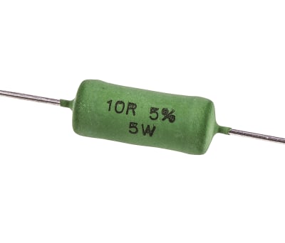 Product image for AC05 Wirewound Resistor, 4.7W, 10R