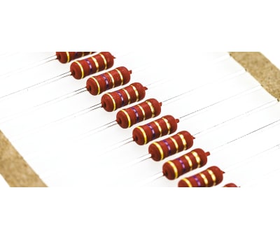 Product image for PR02 Resistor,A/P,AXL,5%,2W,4R7