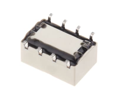 Product image for RELAY DPDT SMT OUT-L SUB-MIN.,1A 12VDC