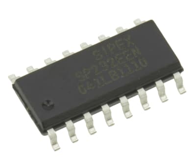 Product image for TRANSCEIVER RS-232 2T/2R 5V 15KV SOIC16