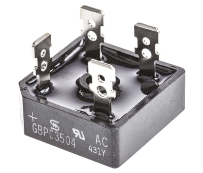 Product image for BRIDGE RECTIFIER, 35A, 400V, GBPC