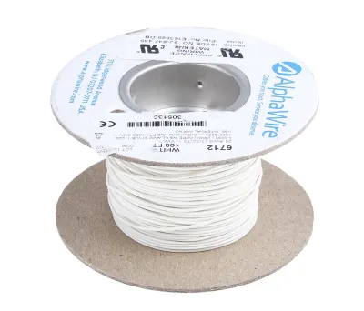 Product image for EcoWire 24AWG 600V UL11028 White 30m
