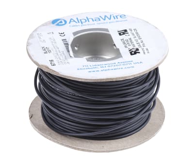 Product image for EcoWire 16AWG 600V UL11028 Black 30m