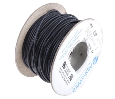 Product image for EcoWire 16AWG 600V UL11028 Black 30m