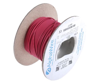 Product image for EcoWire 16AWG 600V UL11028 Red 30m