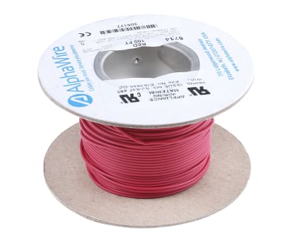 Product image for EcoWire 16AWG 600V UL11028 Red 30m