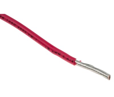 Product image for EcoWire 12AWG 600V UL11028 Red 30m