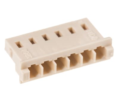 Product image for Crimp Housing 2.5mm SPOX, F/Lock,6w