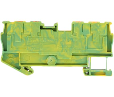 Product image for Ground terminal PT 2,5-QUATTRO-PE