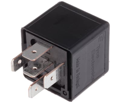 Product image for Power relay,24V,30A,SPCO,QC,Res 1200 Ohm