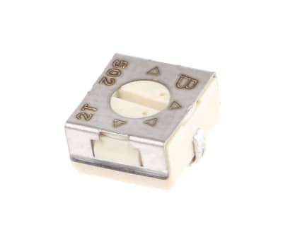 Product image for 4MM SMD TRIMMING POT,1TURN,CERMET,5K