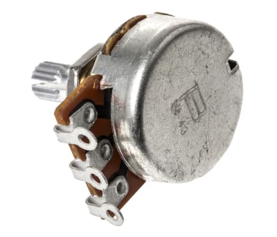 Product image for 24 mm Guitar Potentiometer, knurled,500K
