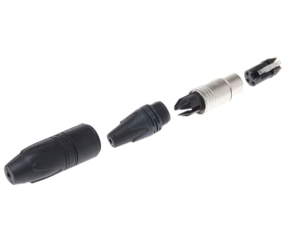 Product image for 3 POLE?HEAVY DUTY IP67 XLR CABLE SOCKET