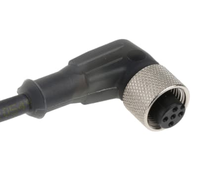 Product image for Prewired Connector M12 5Pin Elbow 5m