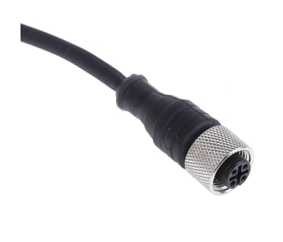 Product image for Prewired Connector M12 4Pin Straight 10m