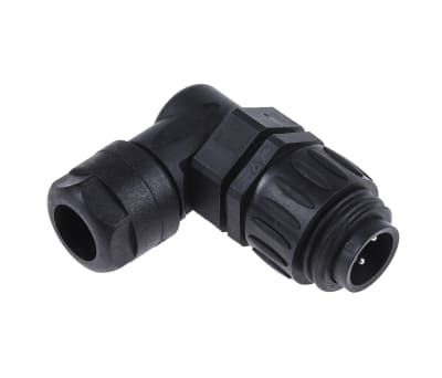 Product image for RA cable connector male screw 3+PE