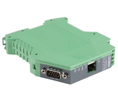 Product image for Phoenix Contact FL COMSERVER UNI 232/422/485 Interface Converter - 28 V dc, 240 V ac