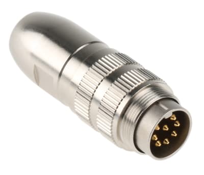 Product image for Lumberg 8 Pole Din Plug, DIN EN 60529, 5A, 60 V ac IP68