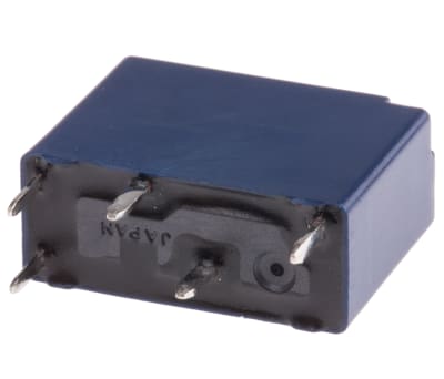 Product image for PCB relay,SPDT, 30A 12Vdc, 7.2Vdc pickup