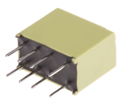 Product image for PCB relay,DPDT,1A 3Vdc