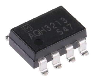 Product image for SSR,SPNO,SMT8,zero-cross, 600V 1.2A