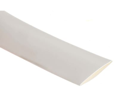 Product image for White heatshrink tube 18/6mm i/d