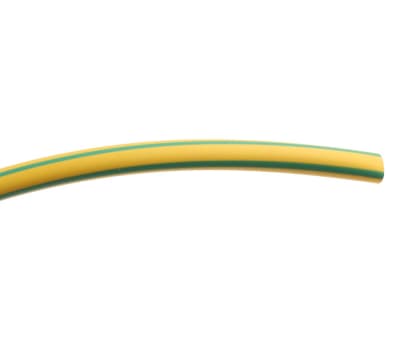 Product image for Green/yellow heatshrink tube 3/1mm i/d