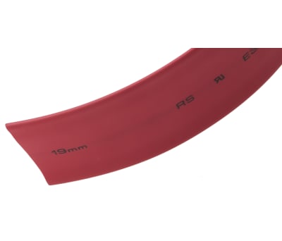 Product image for Red low shrink temp tube 19.0mm i/d