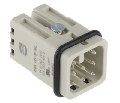 Product image for Han 7D Male Quick Lock Connector