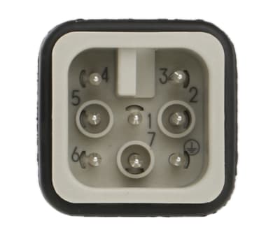 Product image for Han 7D Male Quick Lock Connector