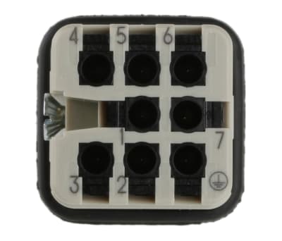 Product image for Han 7D Male Quick Lock Connector