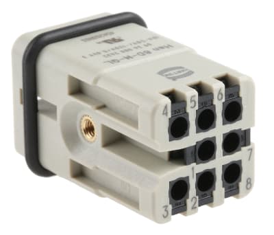 Product image for Han 8D Male Quick Lock Connector