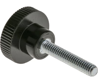 Product image for Knurled Torque Knob M4 x 20,18mm dia.