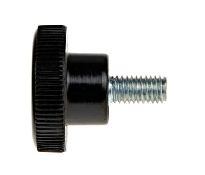 Product image for Knurled Torque Knob M5 x 10,22mm dia.