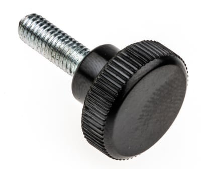 Product image for Knurled Torque Knob M5 x 15,18mm dia.